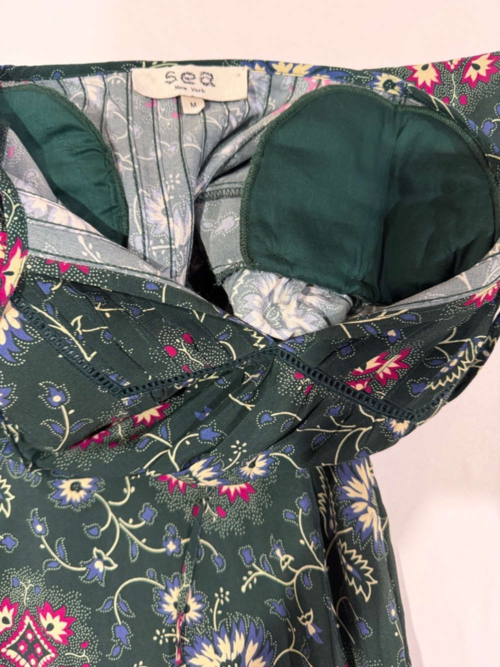 Sea New York Floral Maxi Robina Dress ~ M - Picture 13 of 15